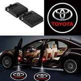 OtoÇizgi Toyota Uyumlu Pilli Kapı Altı Led Logo 2 Adet OtoÇizgi