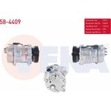 Otoco Audi A3 1.6 1996-2003 / Seat Leon 1.6ı 16V 1999-2006 Klima Kompresoru 6pk 119MM