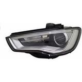 Otoco Audı A3 Ön Far Elektrikli Motorlu Krom Ledli Xenon Tip Sol 2013-2016 8V0941043