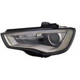 Otoco Audı A3 Ön Far Elektrikli Motorlu Siyah Ledli Xenon Tip Sol 2013-2016 8V0941043C