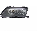 Otoco Bmw 3 E46 Ön Far Elektrikli Motorlu Xenon Siyah Sol 2001-2004 63127165775