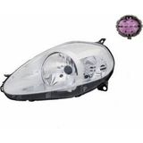 Otoco Fıat Grande Punto Ön Far Elektrikli Motorlu Krom Mor Soket Uyumlu Sol 2008-2009 51840995