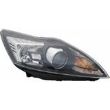 Otoco Ford Focus Ön Far Elektrikli Motorlu Mercekli Siyah Sağ 2008-2010 8M5113007CD
