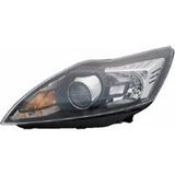 Otoco Ford Focus Ön Far Elektrikli Motorlu Mercekli Siyah Sol 2008-2010 8M5113008CD