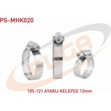 Otoco Hortum Kelepçesi Ayarlı 105-121 / 13MM