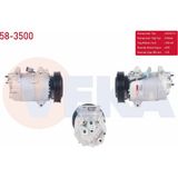 Otoco Nissan Qashqai (J10) 1.5 Dcı 2007-2014 / Renault Megane Iı 2002-2008 Klima Kompresoru 6pk 125MM