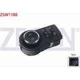 Otoco Opel Astra J-Insıgnıa-Cruze 08-Far Anahtarı Krom 12 Pin Ön-Arka Sisli-Yükseklik Ayarlı 13268703
