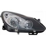 Otoco Opel Corsa D Ön Far Motor.krom Siyah Sağ 2006- 93189362