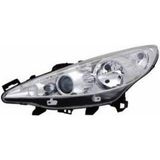 Otoco Peugeot 207 Ön Far Elektrikli Motorlu Mercekli Sol 2006- 620896