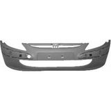 Otoco Peugeot 307 Ön Tampon Astarlı 2001-2005/TÜV 7401S6