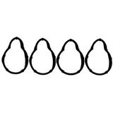 Otoconta 40108918 Oto Conta Manifold Contası Emme R19 Clıo Iı Symbol Clıo Thalia Kangoo Megane / Logan 1.4 1.6 8V Kauçuk 8V