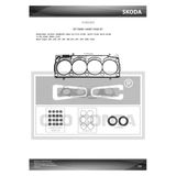 Otoconta 41405303 Motor Takım Conta Üst Silindir Kapak Contalı Keçelı Caddy Golf Polo Fabia Octavia