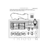 Otoconta 42427502S Motor Takım Conta Doblo Punto 500 1.3Mtj 10- Silindir Kapak Contası Sız--S Uyumlu