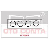 Otoconta Emme Manıfolt Contası (Kaucuk 4Adet) Renault R19 Megane 1.6 8V K7j-700-701-K7m 702-710