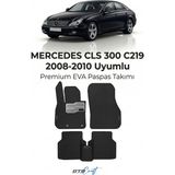 Otocraft Mercedes Cls 300 C219 (2008-2010) Araca Özel 3D Havuzlu Eva Oto Paspas Full Set 5 Parça - Siyah