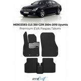 Otocraft Mercedes Cls 350 C219 (2004-2010) Araca Özel 3D Havuzlu Eva Oto Paspas Full Set 5 Parça - Siyah