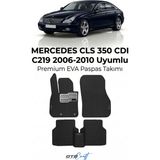 Otocraft Mercedes Cls 350 Cdı C219 (2006-2010) Araca Özel 3D Havuzlu Eva Oto Paspas Full Set 5 Parça - Siyah