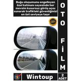 #Otofilm Araba Yan Ayna Su İtici Buğu Önleyici Şeffaf Koruyucu Oto Ayna Yağmur Kaydırıcı Film 2 Adet