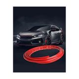 Otohoop 3D Kırmızı Dekoratif Nikelaj Şerit Çıta 9 Mm X 5 Metre