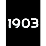 Otohousse 1903 Yazılı Oto Sticker Beyaz 20x7cm