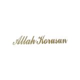 Otohousse Allah Korusun Yazılı Oto Sticker Gold 14x3cm