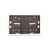 Otohousse Çerçeveli Motor Plakalık Plaka Altlığı Beyaz 17x26 cm