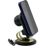 Otohousse Mobıle Phone 2ın1 Bt Speaker Hoparlör = 5W Şarjlı - Masa Üstü Telefon Tutacak = 360° Dönen Stand - Oynar Metal Ayak (5545) - OTO TELEFON TUTUCU - Siyah