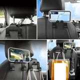 Otohousse Oto Koltuk Arkası Düzenleyici Organizer Askılıklı Telefon,tablet Tutucu (5324) - Araç İçi Telefon Tutucu - Siyah