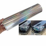 Otohousse Petek Desenli 3D Colormatik Far Filmi Stop Folyosu 1mx30cm Şeffaf