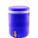 Otohousse Toros 20LT Yuvarlak Termos Mavi Plastik Musluklu - Taşıma Kulplu BRKT-504217 (5545)