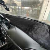 Otohousse Yumuşak Tüylü Oto Torpido Bagaj Üstü Örtü Peluş Halı Siyah 130x40cm