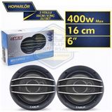 Otokap Universal Oto Hoparlör 16 cm 400 Watt Araba Hoparlörü Kapaklı 2 Adet Tüm Araçlara Uyumlu Araç Hoparlörü