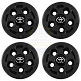 Otokap Universal Toyota Proace Max 5 Bijon Siyah Jant Göbeği 4 Lü Takım Jant Göbek Kapağı Uyumlu Set