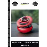 #Otokoku Güneş Enerjili Kristal Küre 3D Galaksi Tasarım Dekoratif Solar 360° Dönen Araba Kokusu
