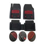 OtoLine Ford Focus 2 2005 2011 Krom Kırmızı 4D Ekstra Kanallı Havuzlu Paspas Seti