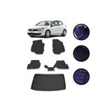 OtoLine Golf 5-6 2003-2012 Arasi 4D Havuzlu Oto Paspas Ve Bagaj Set