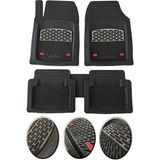OtoLine Honda Civic 2001 2005 Typer Krom Gümüş 4D Ekstra Kanallı Havuzlu Paspas Seti
