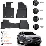 OtoLine Hyundai Tucson 2015-2021 3D Havuzlu Paspas