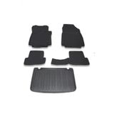 OtoLine Renault Clio 4 Hb 2012-2019 Arasi 4D Havuzlu Oto Paspas Ve Bagaj Set