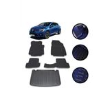 OtoLine Renault Clio 5 Hb 2019 Ve Sonrasi 4D Havuzlu Oto Paspas Ve Bagaj Set