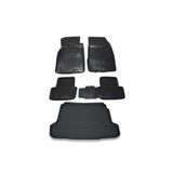 OtoLine Renault Fluence 2009-2021 Arasi Uyumlu 4D Havuzlu Oto Paspas Ve Bagaj Set