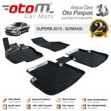 Otom 3D Skoda Superb 2015 Sonrası Araca Özel Paspas