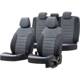 Otom Audi A6 2004-2011 New York Design Füme - Siyah Özel Üretim Oto Koltuk Kılıfı
