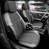 Otom Elegance Design Premium Ozel Tasarim Oto Koltuk Kilifi Siyah-Fume
