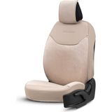 Otom Exclusive Koruyucu Oto Koltuk Minderi Premium Suet Bej