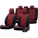Otom Ford Connect 2014-Sonrası Özel Üretim Koltuk Kılıfı Original Design Bordo - Siyah