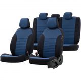 Otom Ford Tourneo Courier 2014-Sonrası Özel Üretim Koltuk Kılıfı Original Design Mavi - Siyah