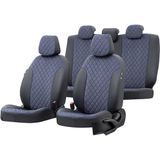 Otom Hyundai IX35 2010-2015 Özel Üretim Madrid Design Tay Tüyü Mavi - Siyah Oto Koltuk Kılıfı