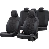Otom Hyundai IX35 2010-2015 Özel Üretim Tokyo Design Tay Tüyü Siyah - Beyaz Oto Koltuk Kılıfı