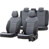 Otom Hyundai Matrix 2006-2011 Özel Üretim İstanbul Design Füme - Siyah Oto Koltuk Kılıfı